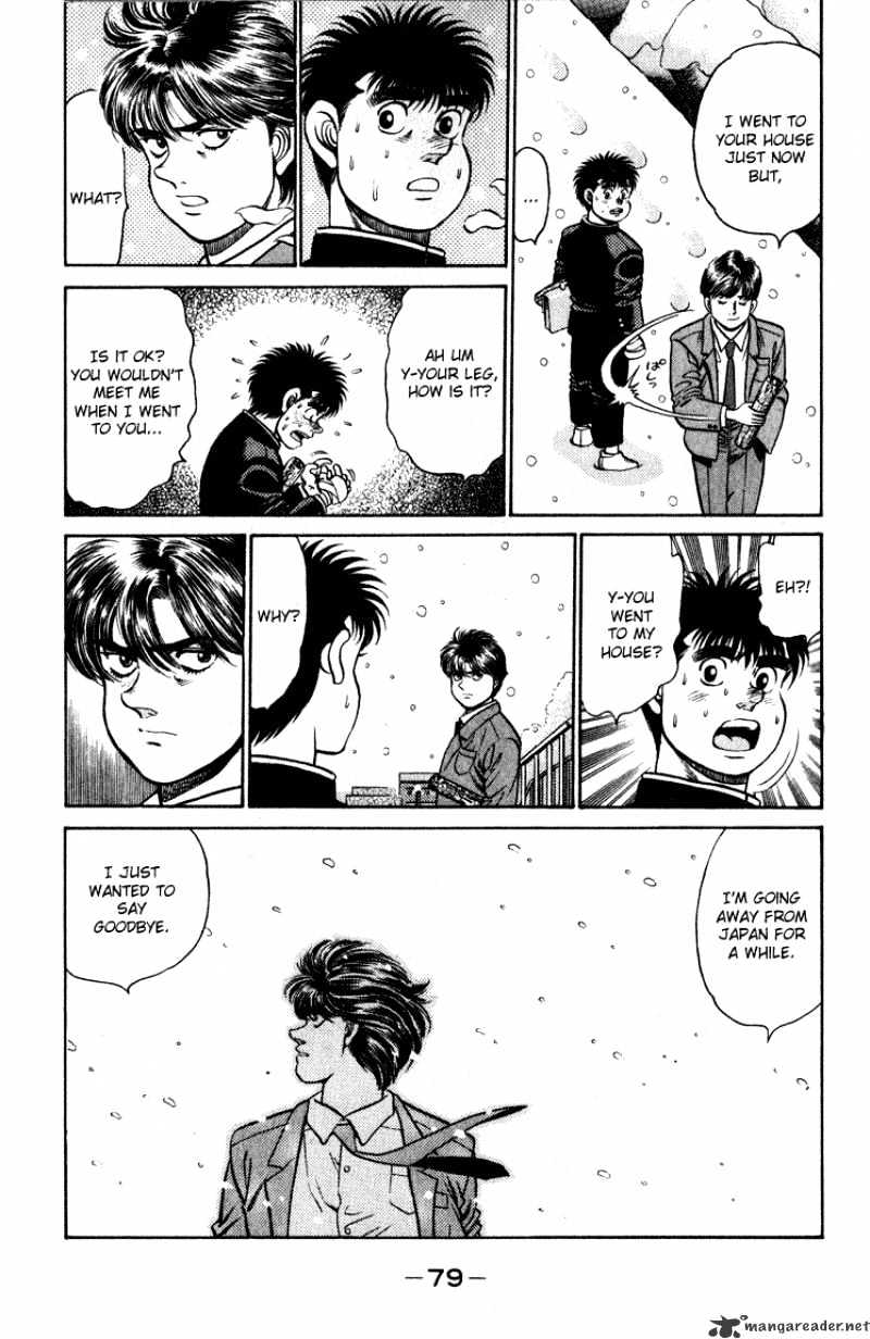 Hajime no Ippo: Fighting Spirit, Chapter 109 image 17